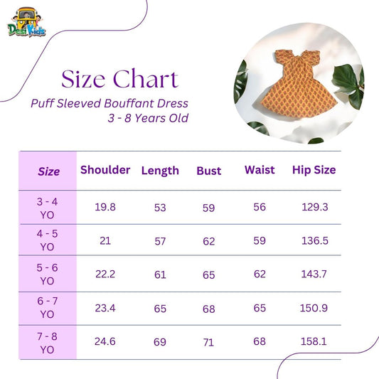 Sweet Peony Puff Dress