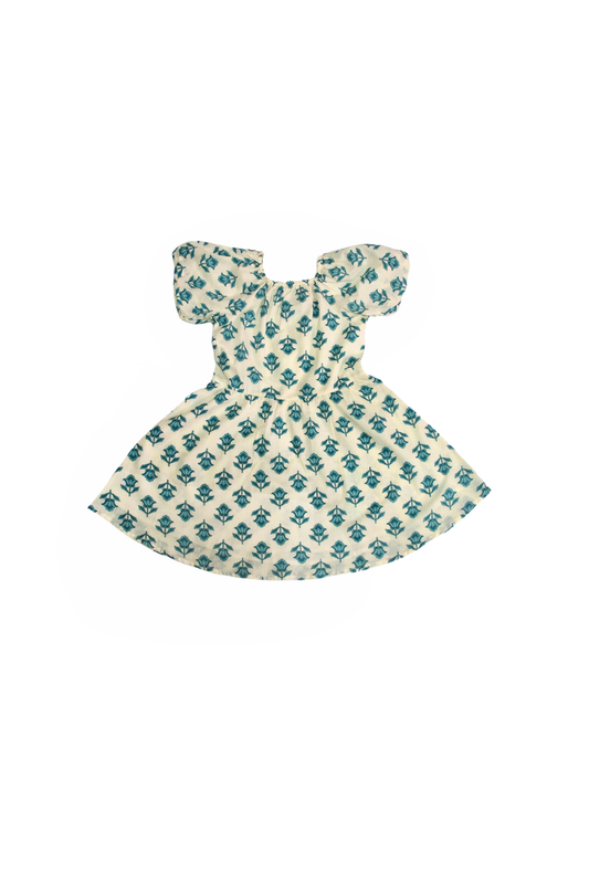 Bluebud Puff Dress