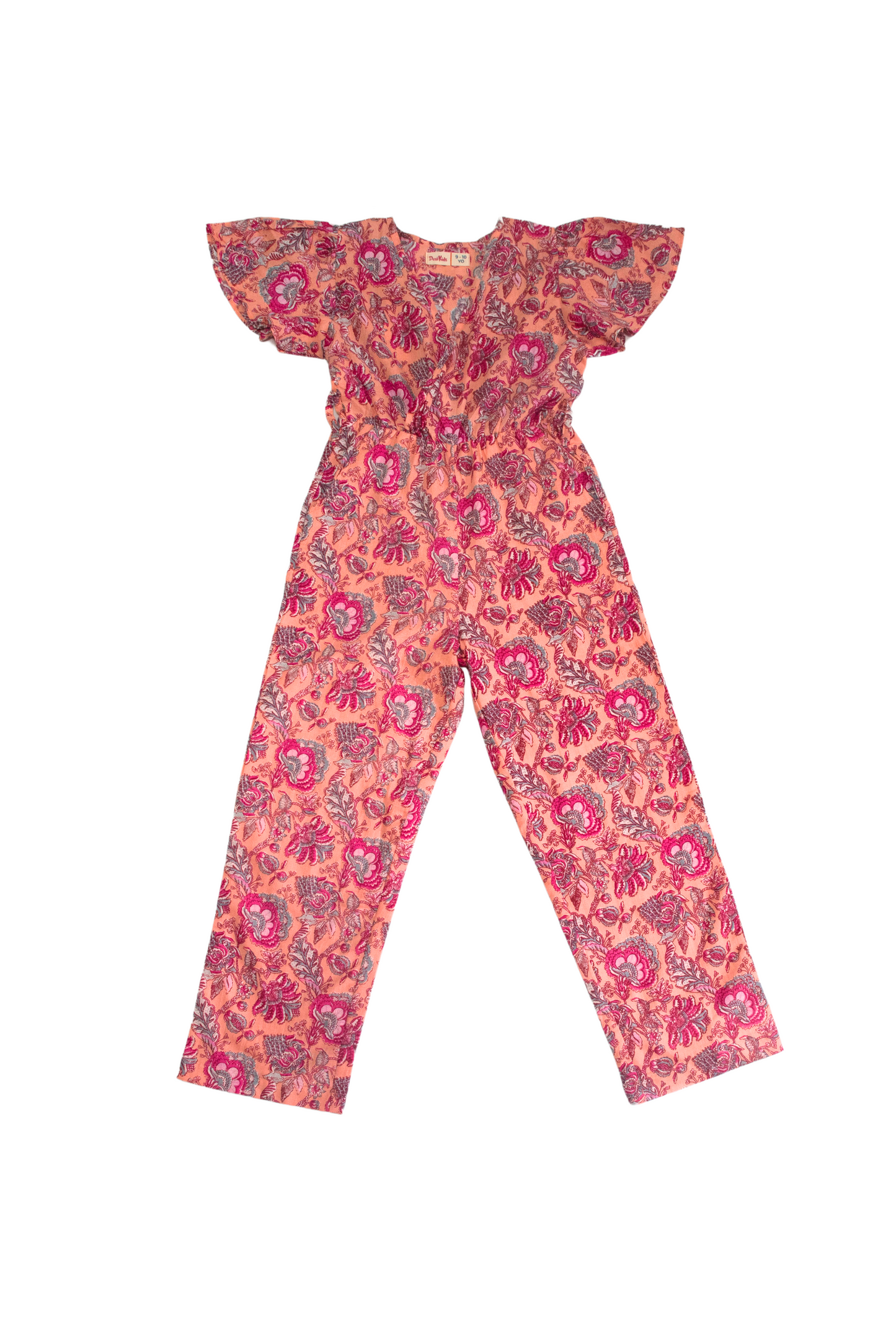 Pink Fleur Romper
