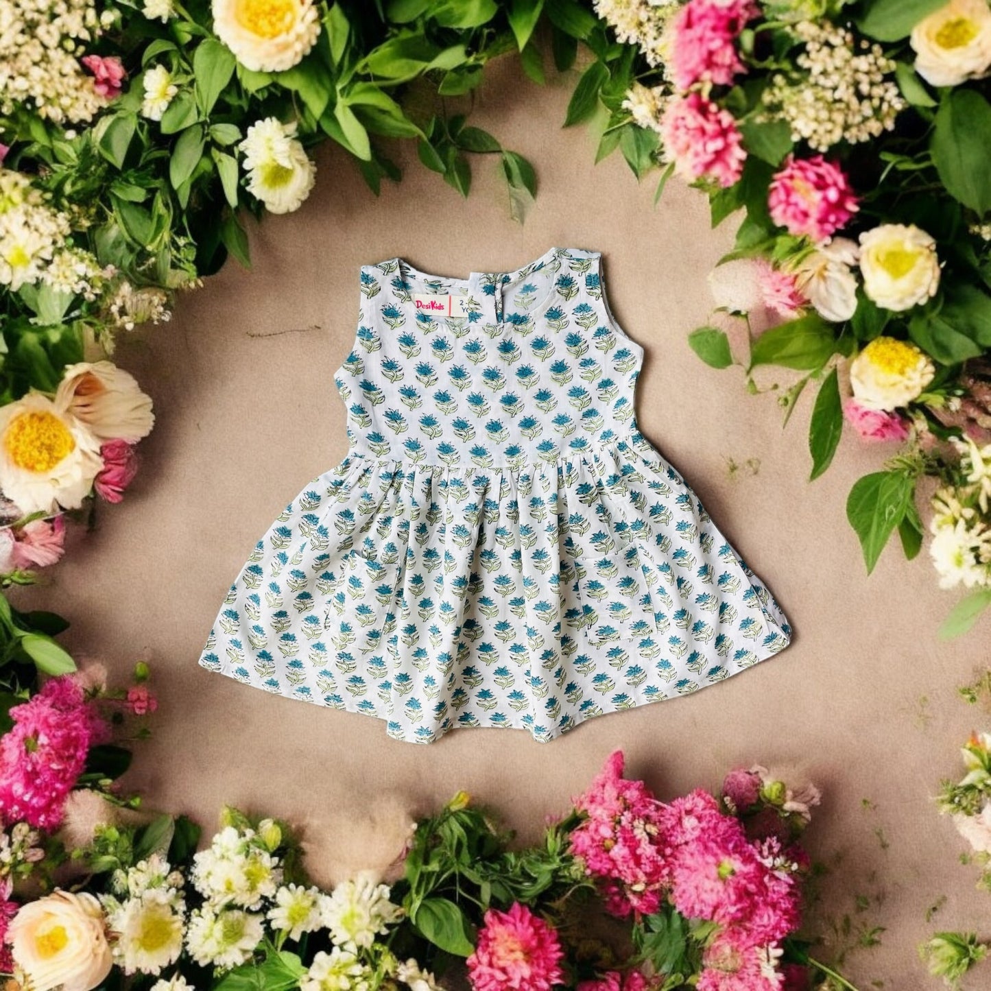 Little Blue Bloom Dress