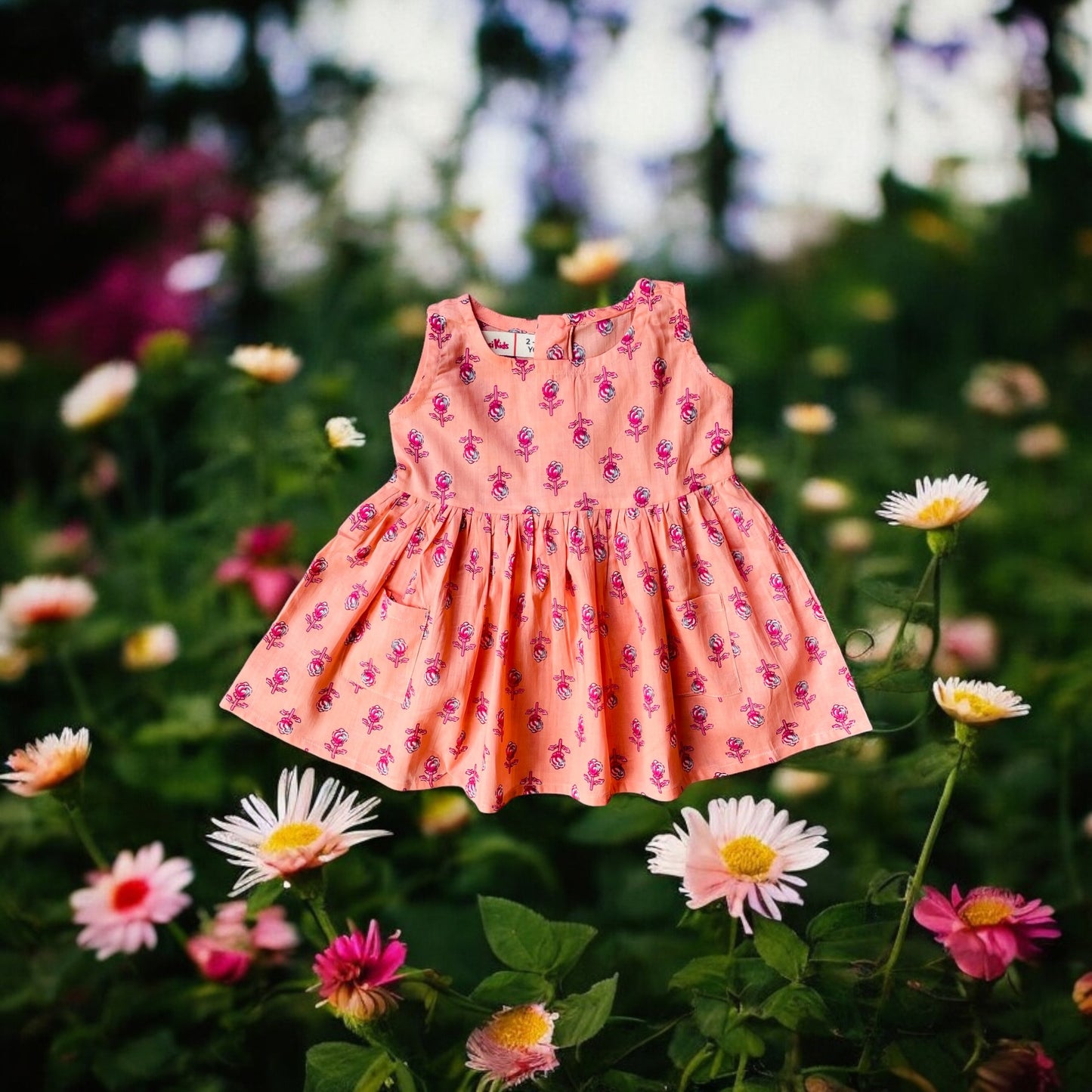 Peach Blossom Dress