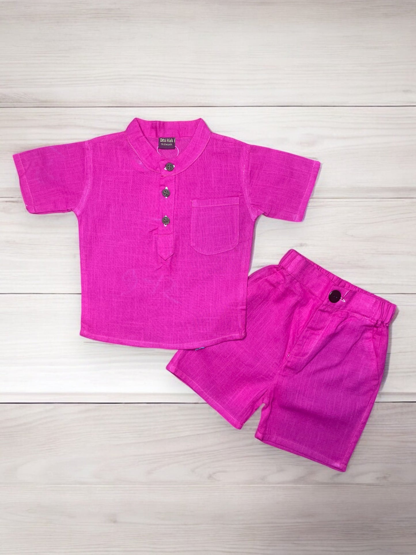 Soft Hot Pink Cotton Top