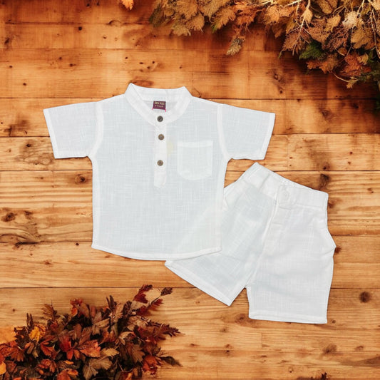 Soft White Cotton Top