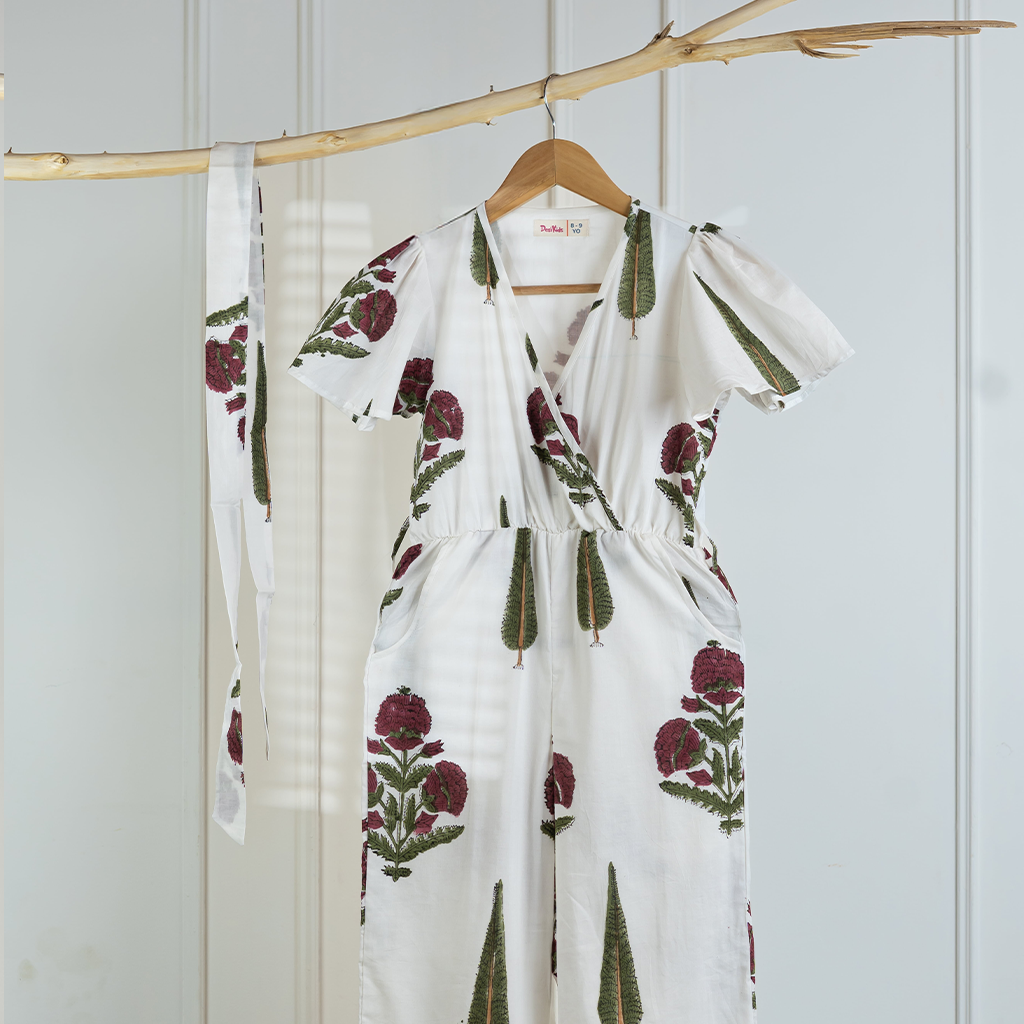 Majestic Bloom Romper