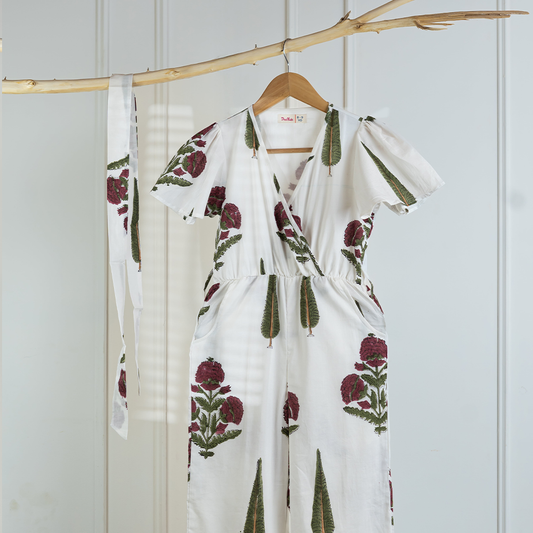 Majestic Bloom Romper