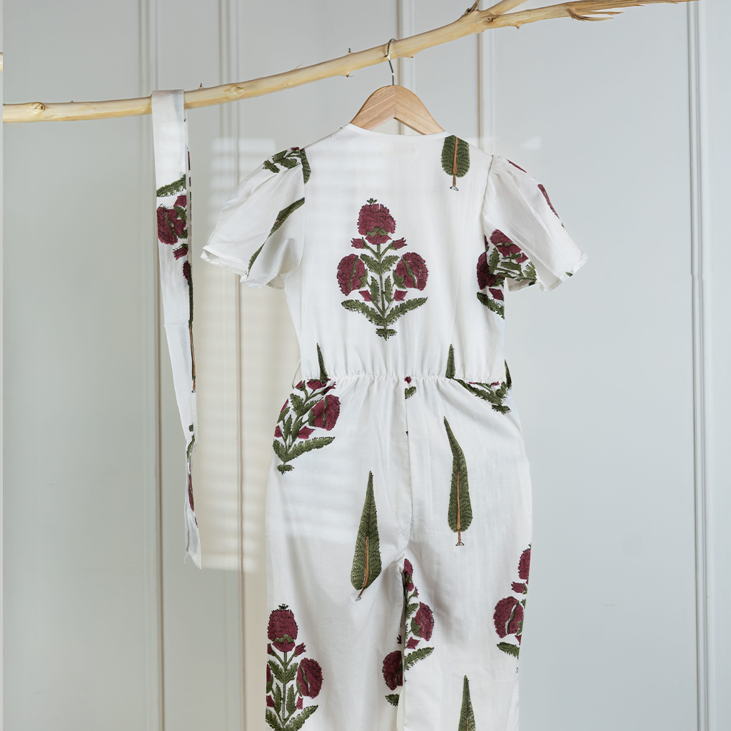 Majestic Bloom Romper