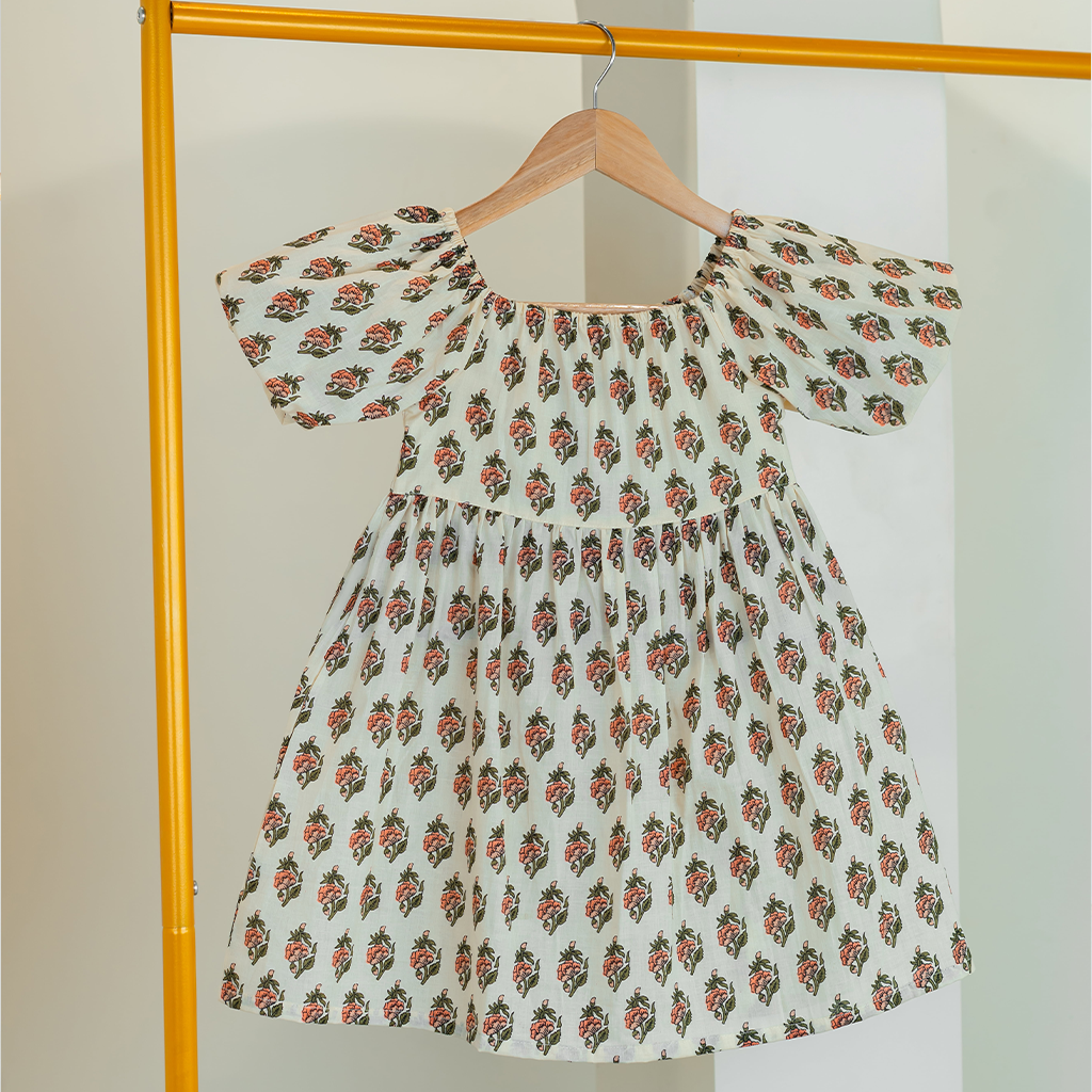 Floral Flutter Dress