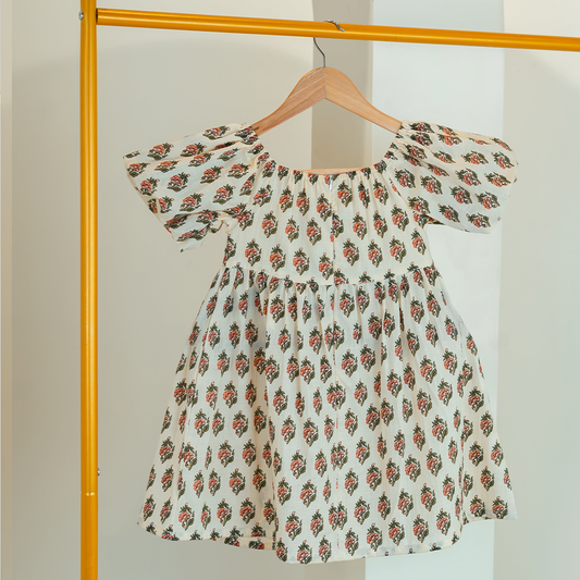 Floral Flutter Dress